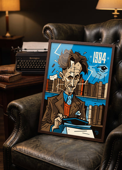 Affiche GEORGE ORWELL