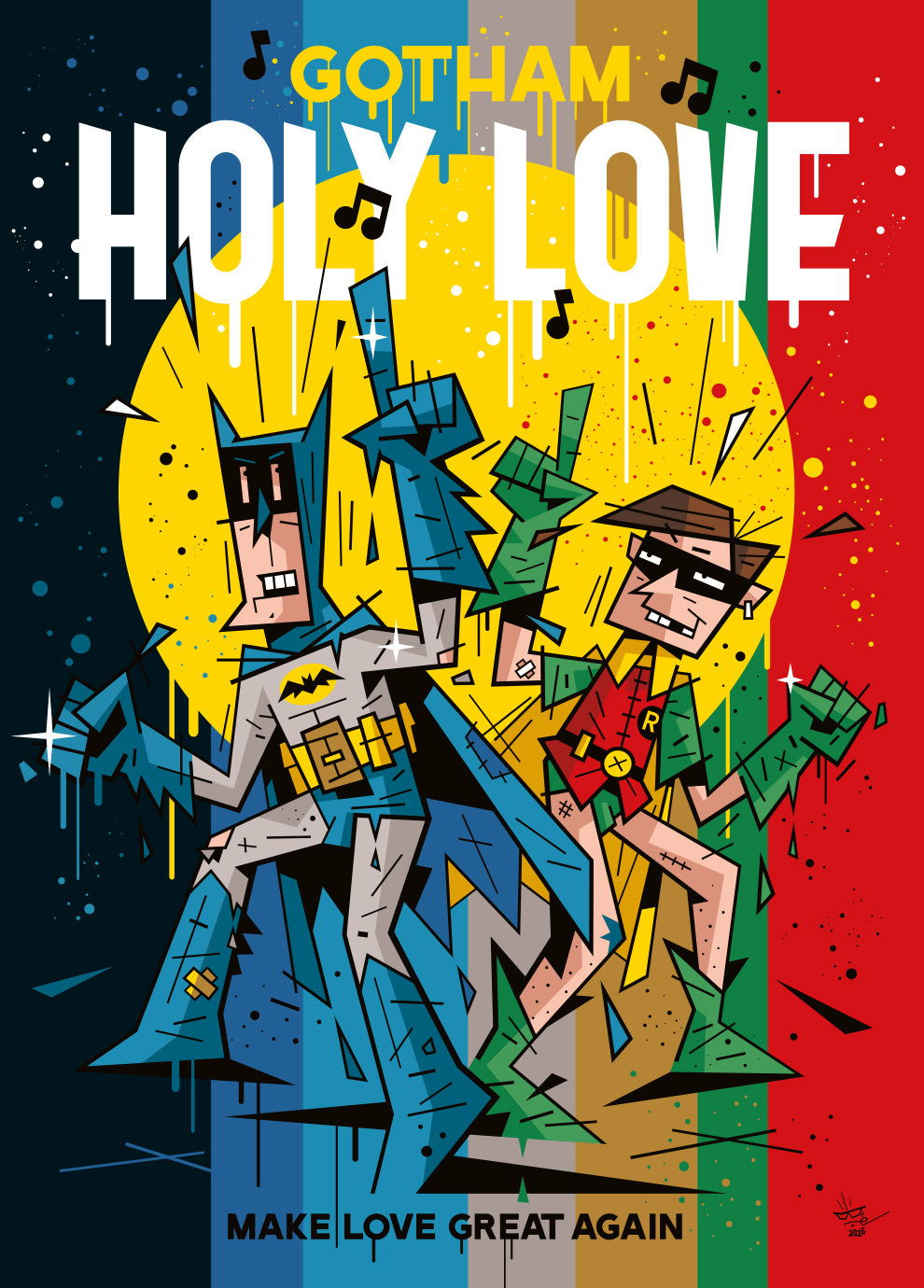 Affiche GOTHAM HOLY LOVE