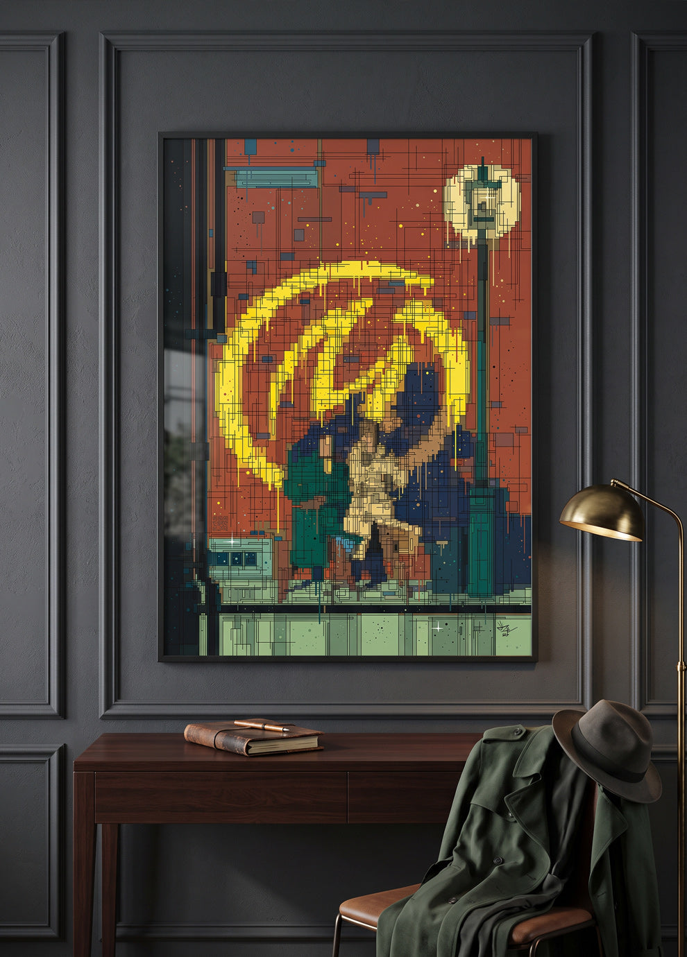 Affiche LA MARQUE JAUNE