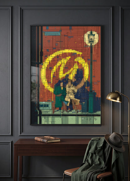 Affiche LA MARQUE JAUNE