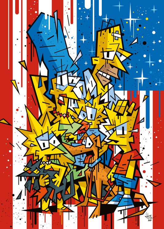 Affiche LES SIMPSON