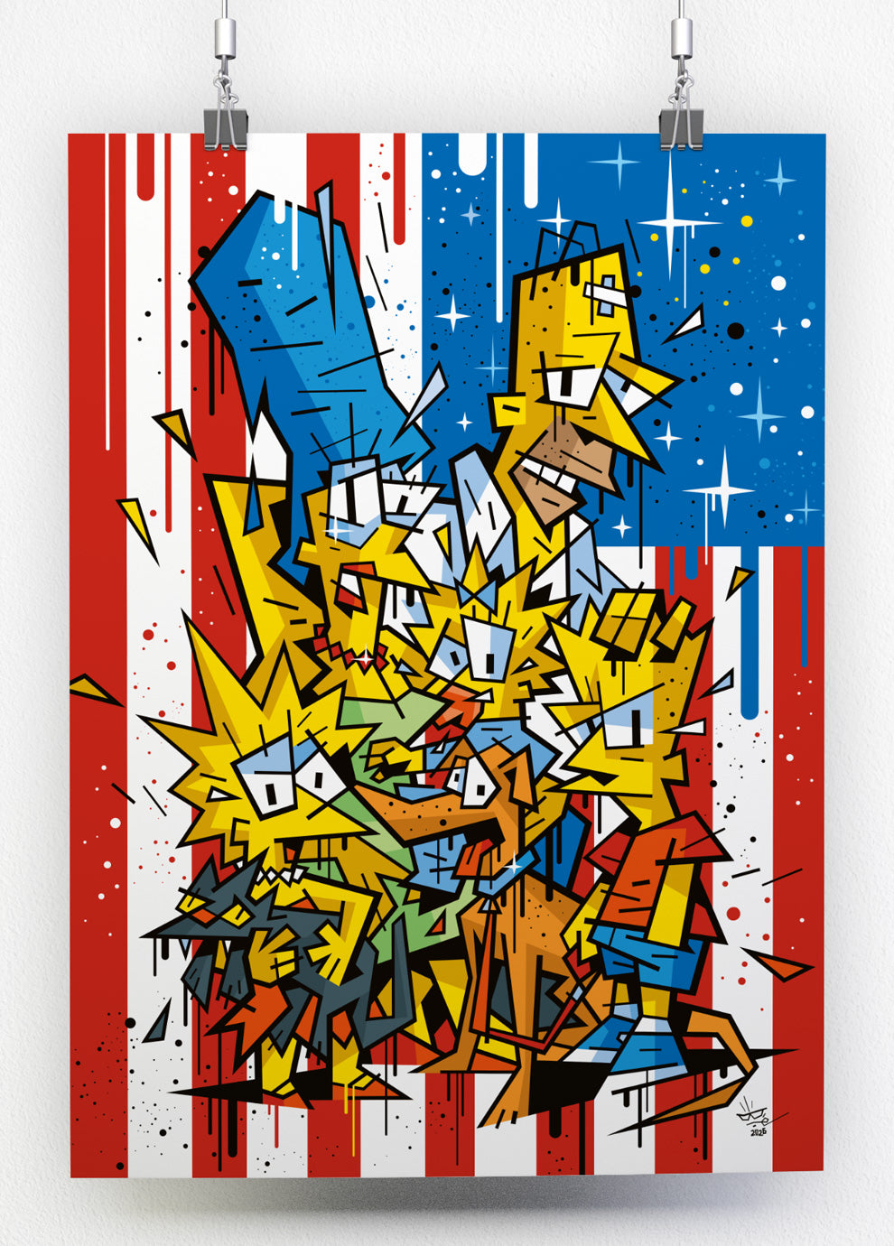 Affiche LES SIMPSON