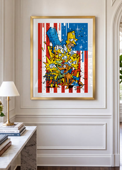 Affiche LES SIMPSON