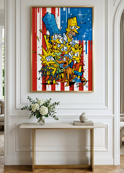 Affiche LES SIMPSON