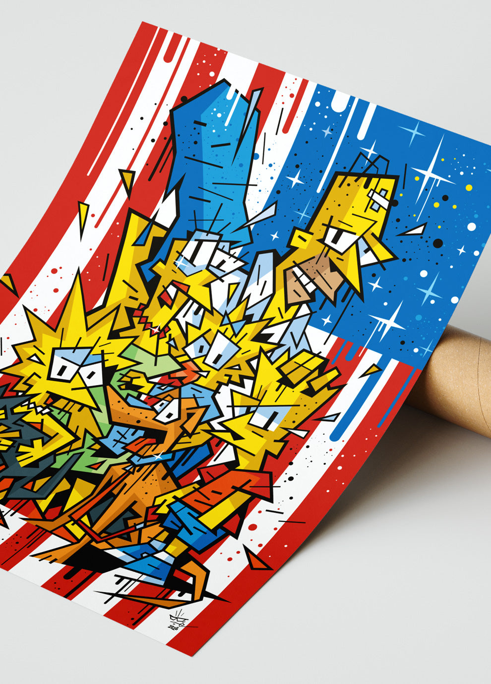Affiche LES SIMPSON
