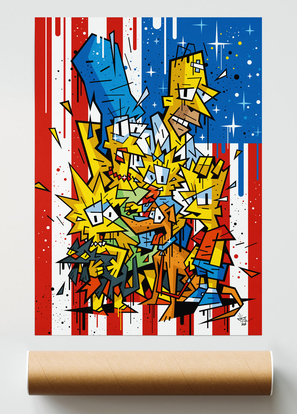 Affiche LES SIMPSON