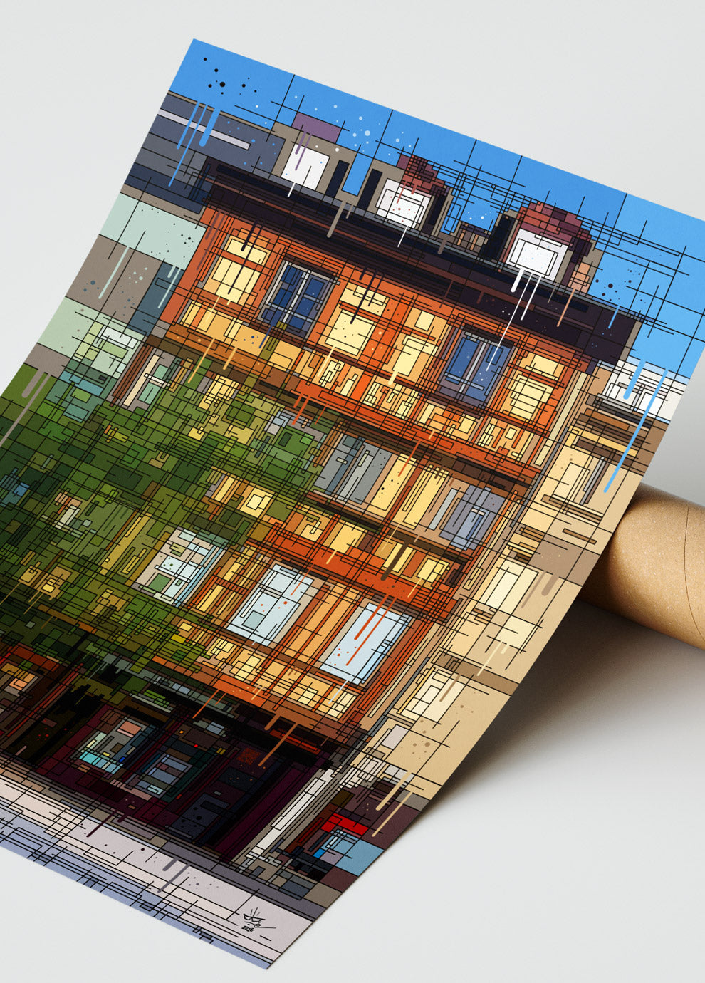Affiche LIBRAIRIE LE TIGRE