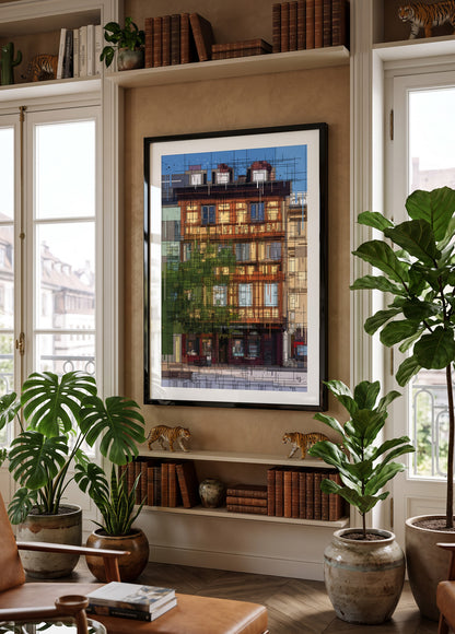 Affiche LIBRAIRIE LE TIGRE