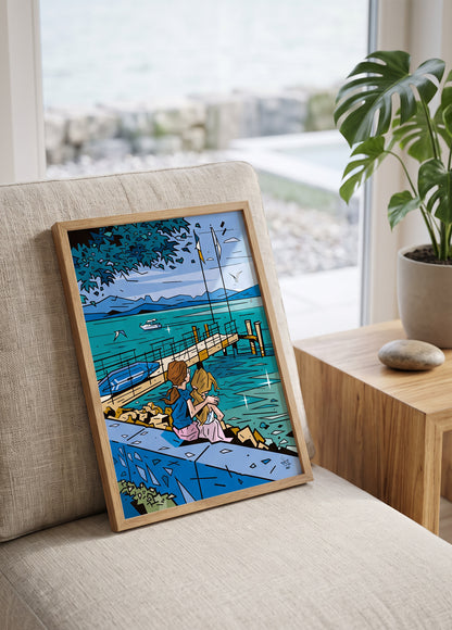Affiche LE LÉMAN