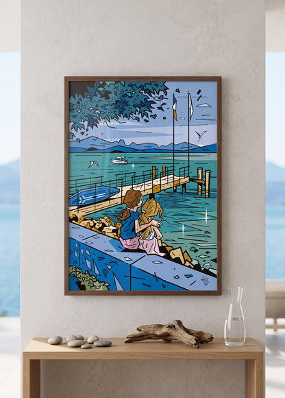 Affiche LE LÉMAN