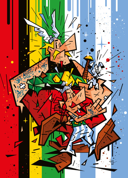 Affiche OBÉRIX & ASTÉLIX