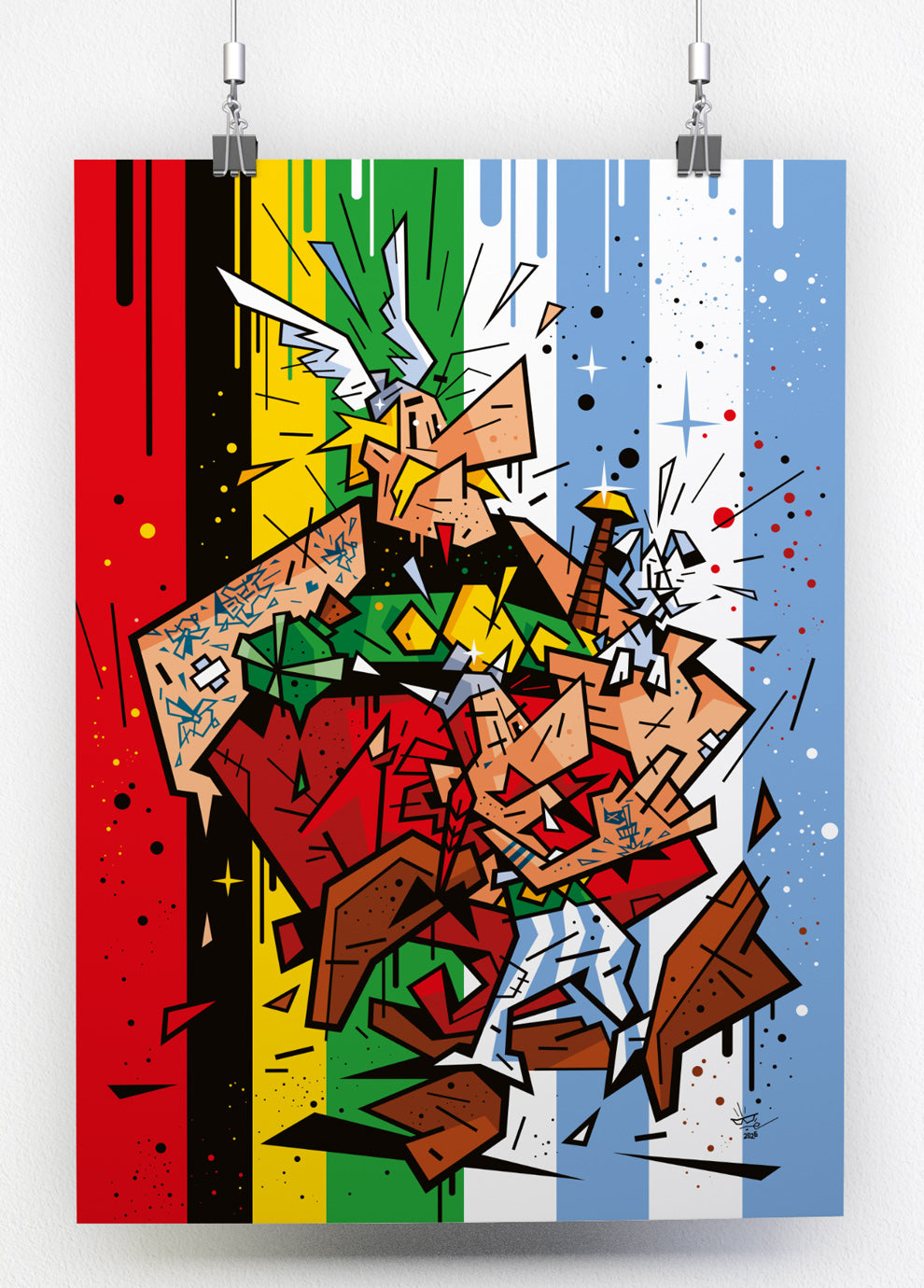 Affiche OBÉRIX & ASTÉLIX