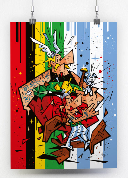 Affiche OBÉRIX & ASTÉLIX