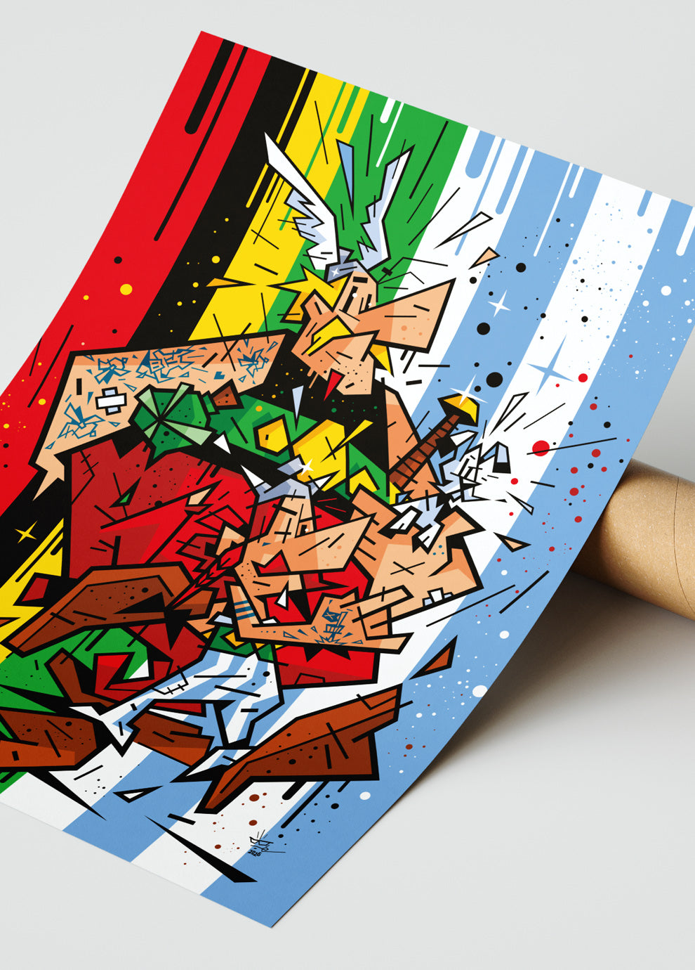 Affiche OBÉRIX & ASTÉLIX