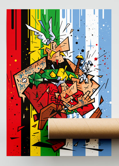 Affiche OBÉRIX & ASTÉLIX