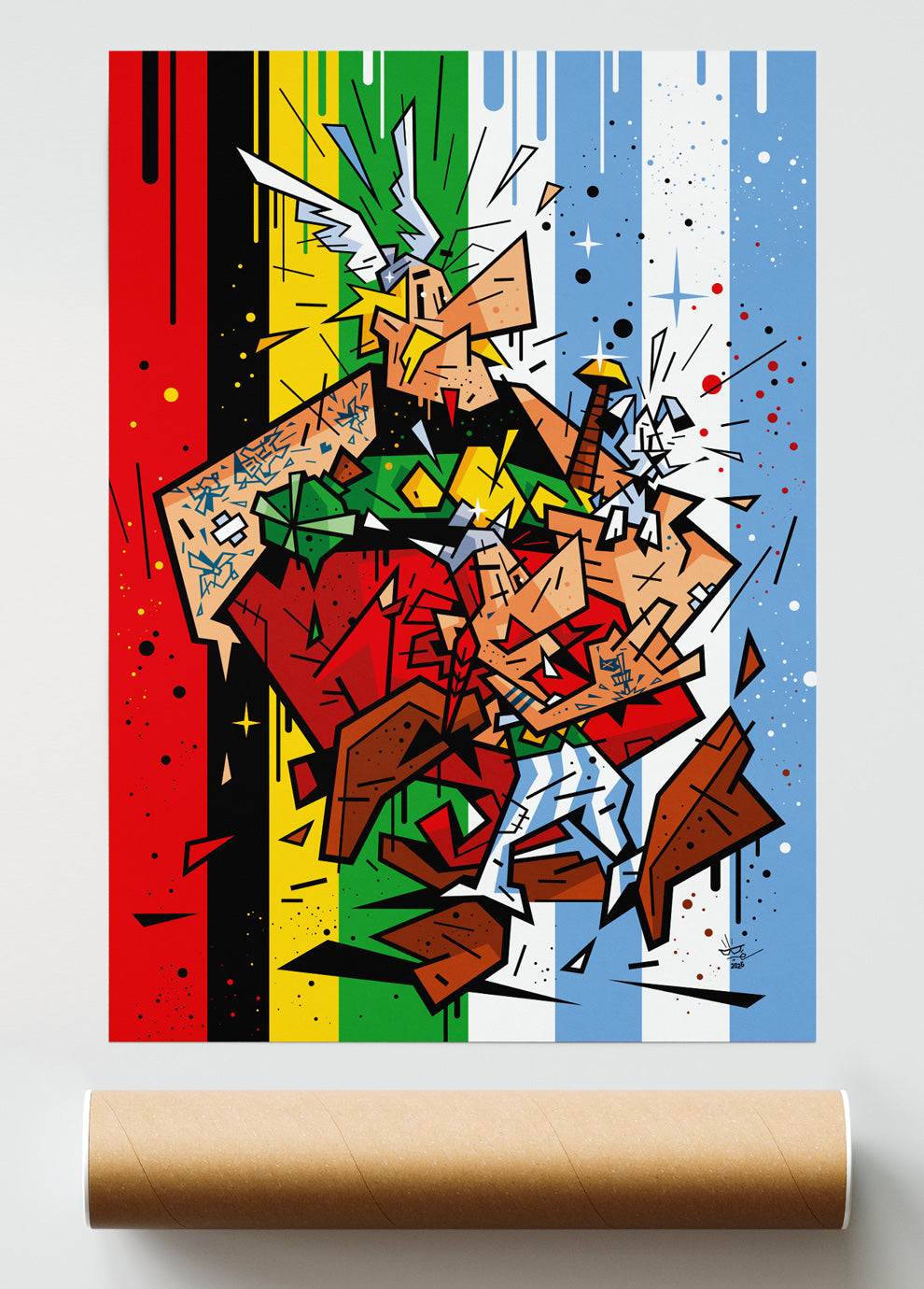 Affiche OBÉRIX & ASTÉLIX