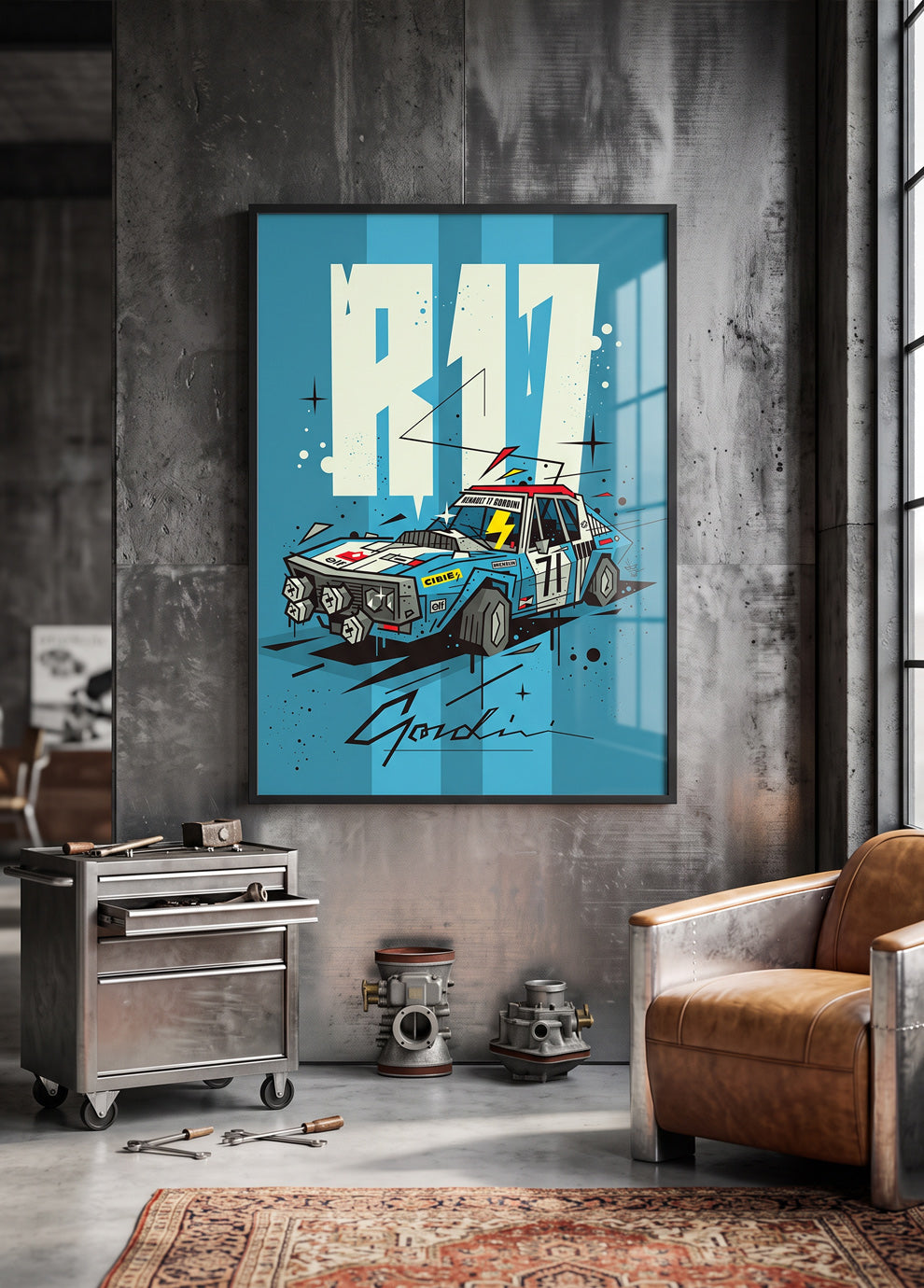 Affiche R17 GORDINI