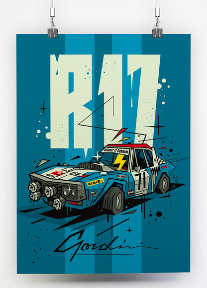 Affiche R17 GORDINI