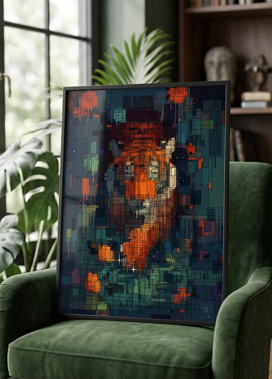 Affiche TIGRE SAUVAGE