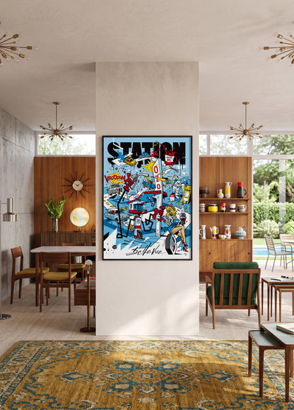 Affiche STATION OZO