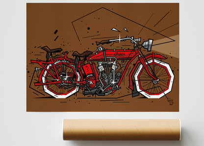 V-TWIN 1914 Poster