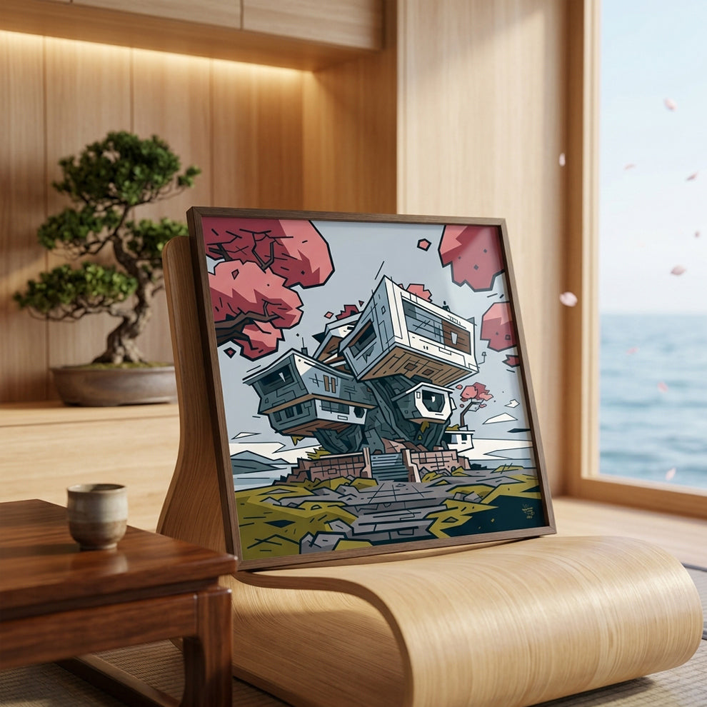 Affiche VILLA JAPONAISE