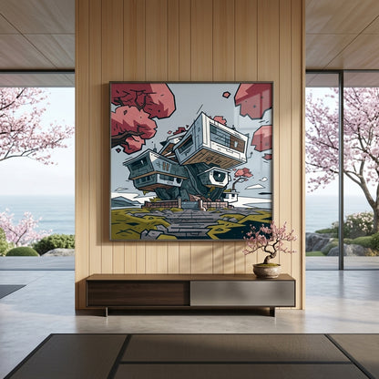 Affiche VILLA JAPONAISE