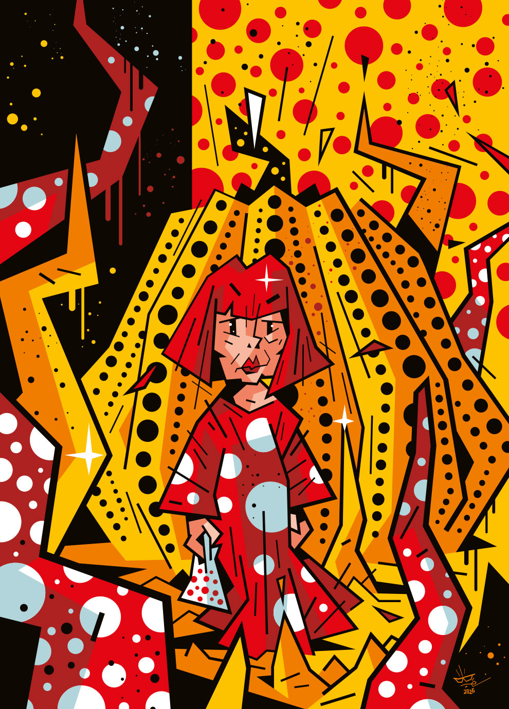 Affiche YAYOI KUSAMA
