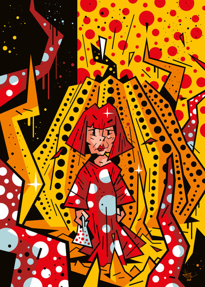 Affiche YAYOI KUSAMA