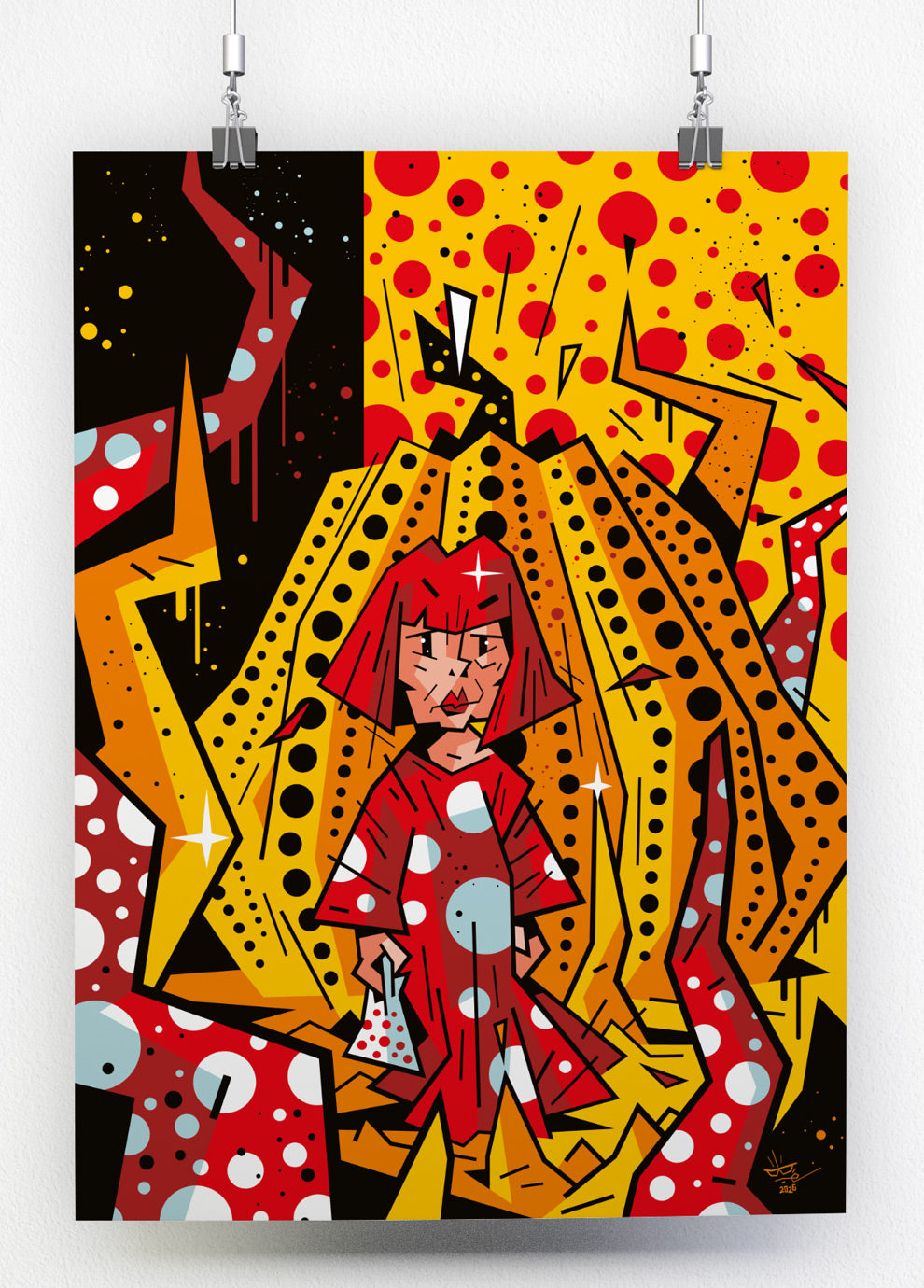Affiche YAYOI KUSAMA