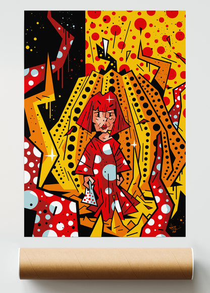 Affiche YAYOI KUSAMA